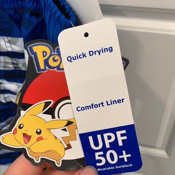 Pokémon Pikachu Swim shorts & Rash Guard - Picture 9 of 10